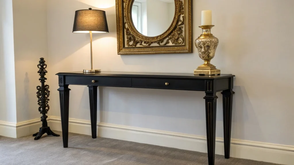 Mix Ornate Accessories with Minimalist Layouts