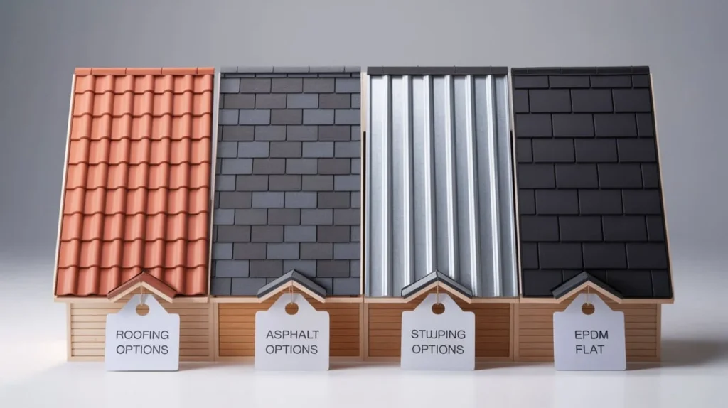 Average Roof Replacement Cost by Material